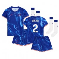 Chelsea Axel Disasi #2 Replica Home Minikit 2024-25 Short Sleeve (+ pants)